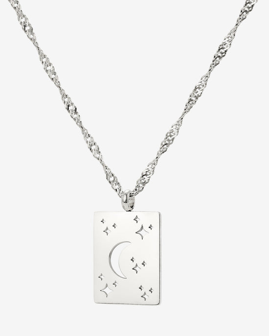 Midnight Lover Necklace Silber