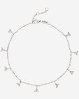 Twinkle Anklet Silber