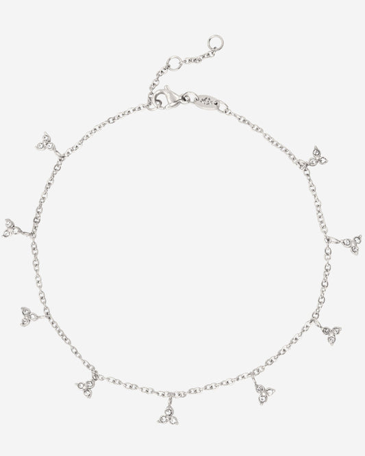Twinkle Anklet Silber