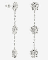 Petal Fall Studs Silver