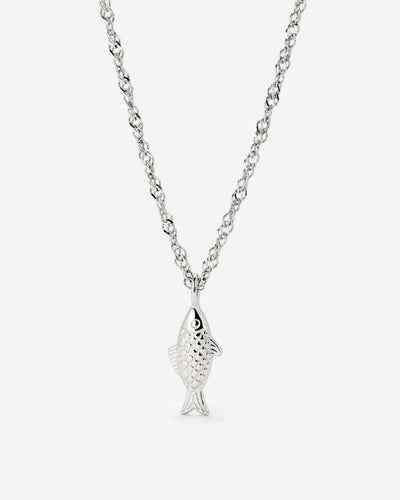 Pezito Necklace Silber