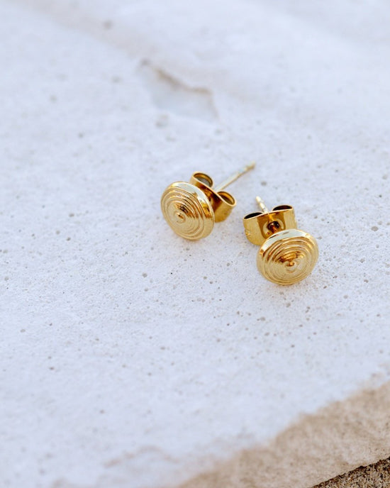 Ocean's Echo Studs Silber