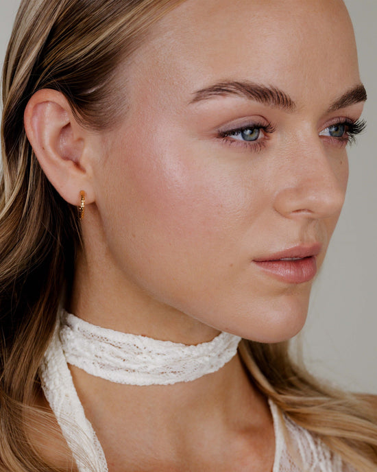 Prism Hoops Small Roségold