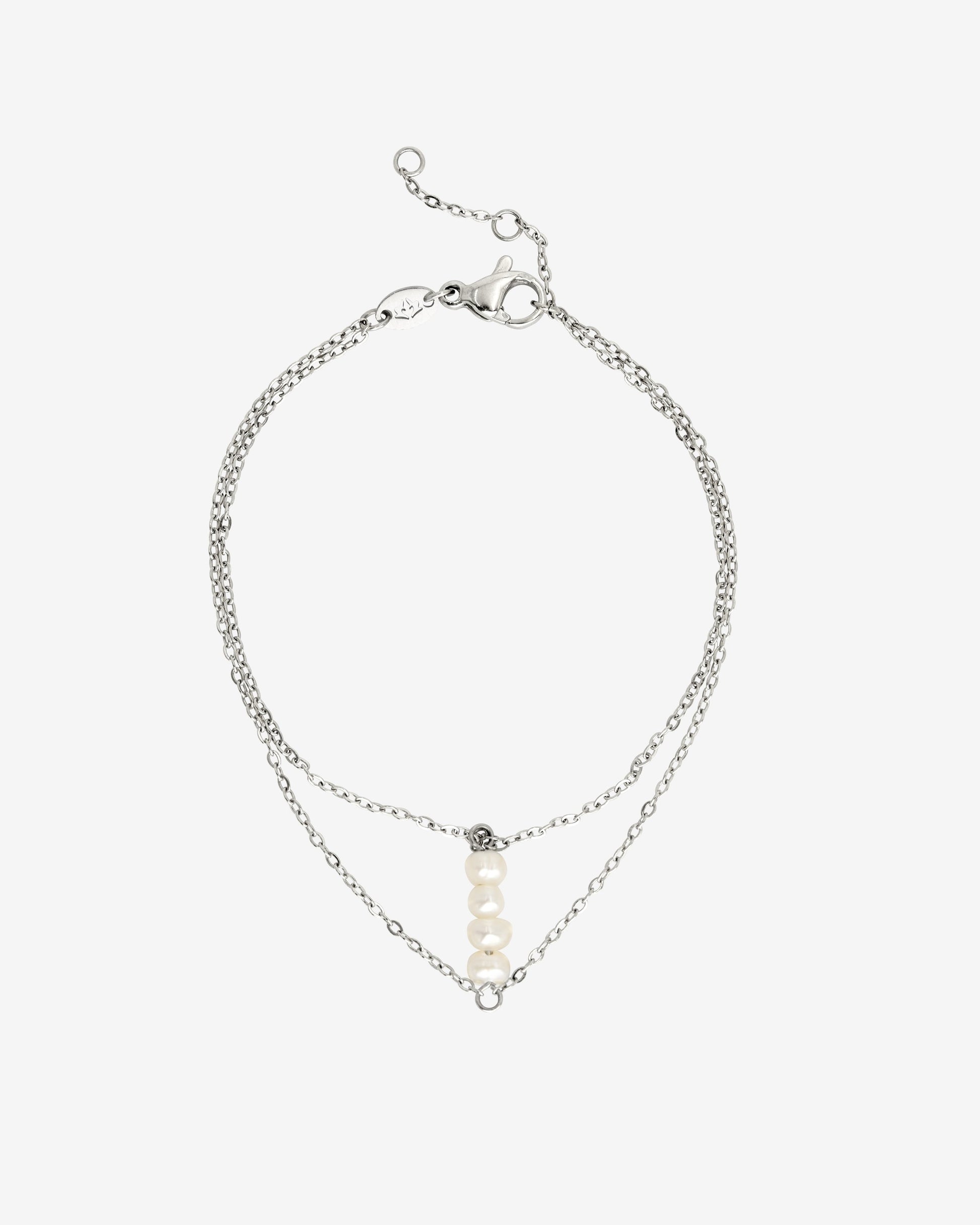 Lisys Pure Pearl Bracelet Silber
