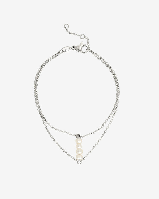 Lisys Pure Pearl Bracelet Silber