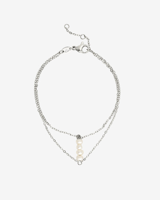 Lisys Pure Pearl Bracciale Argento