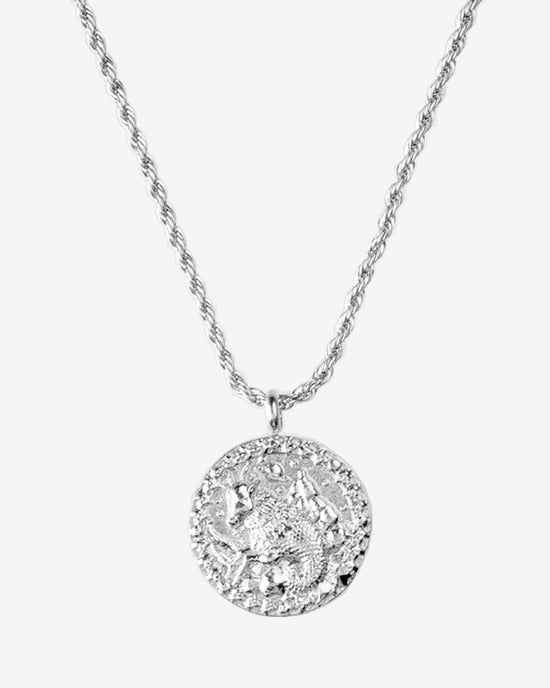Zodiac Sign Necklace Silber
