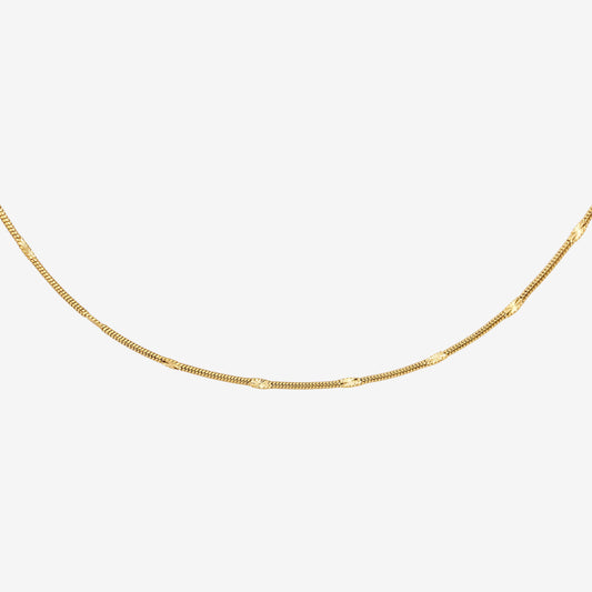 Sun Ray Necklace Gold