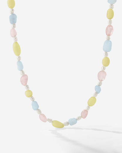 Cotton Candy Choker Silber