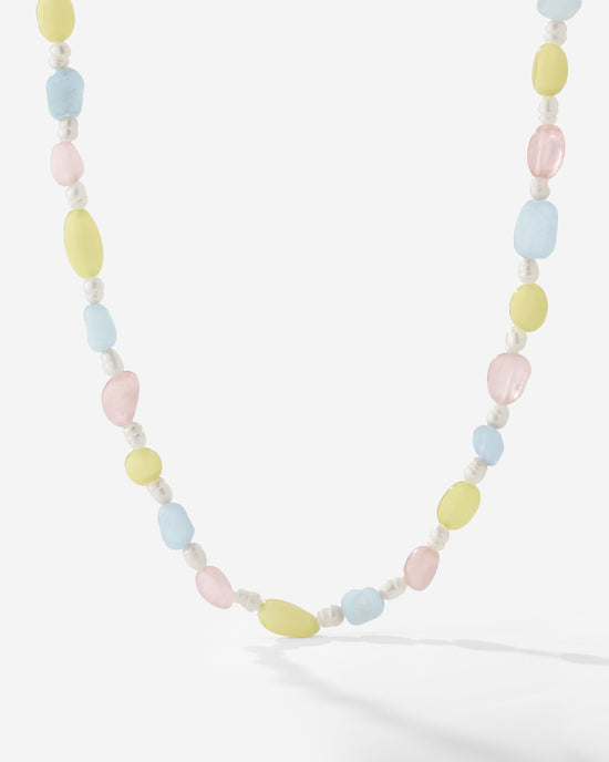 Cotton Candy Choker Silber