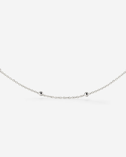 Aline Choker Silber