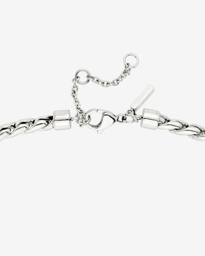 Spiral Links Necklace Silber