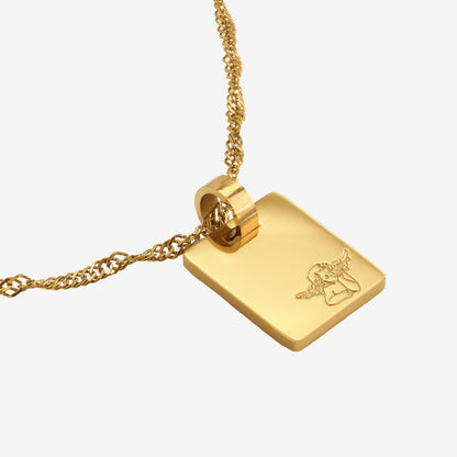 Angel Necklace Gold