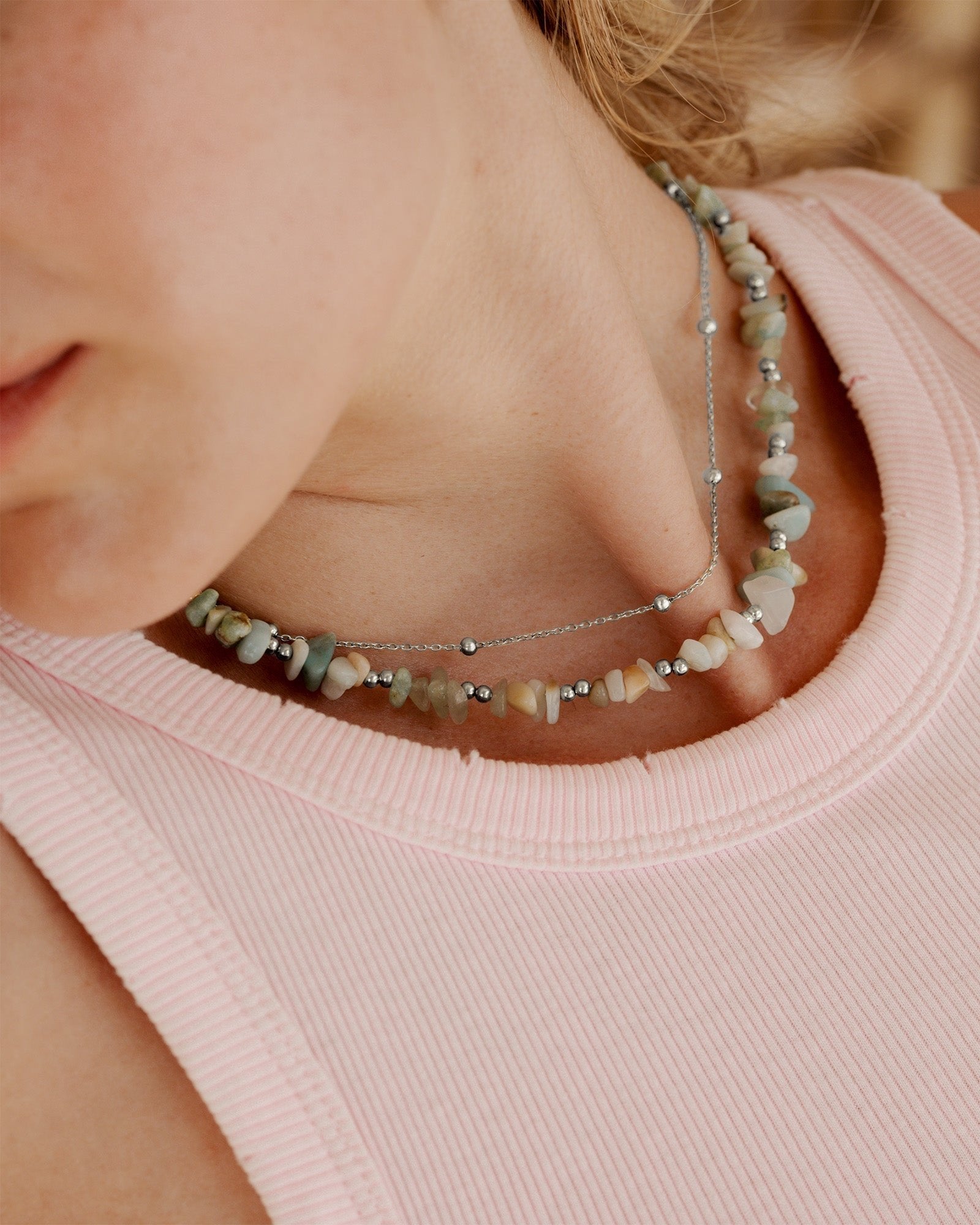Aline Choker Silber