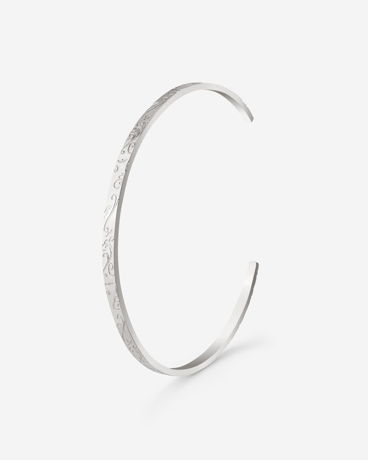 Desert Glow Bangle Silber