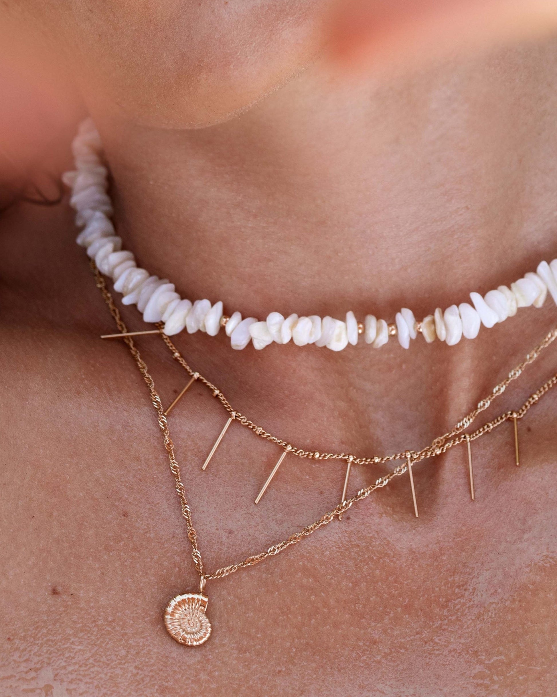 By the Beach Choker Roségold