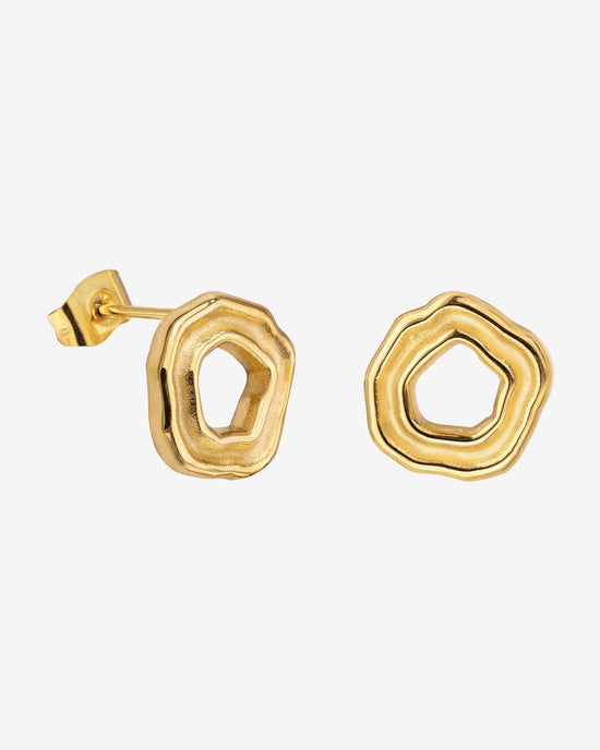 Coastal Charm Studs Gold