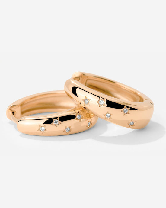 Starstruck Hoops Roségold