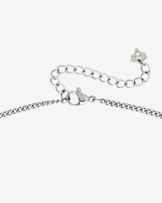 Tiny Beads Necklace Silber