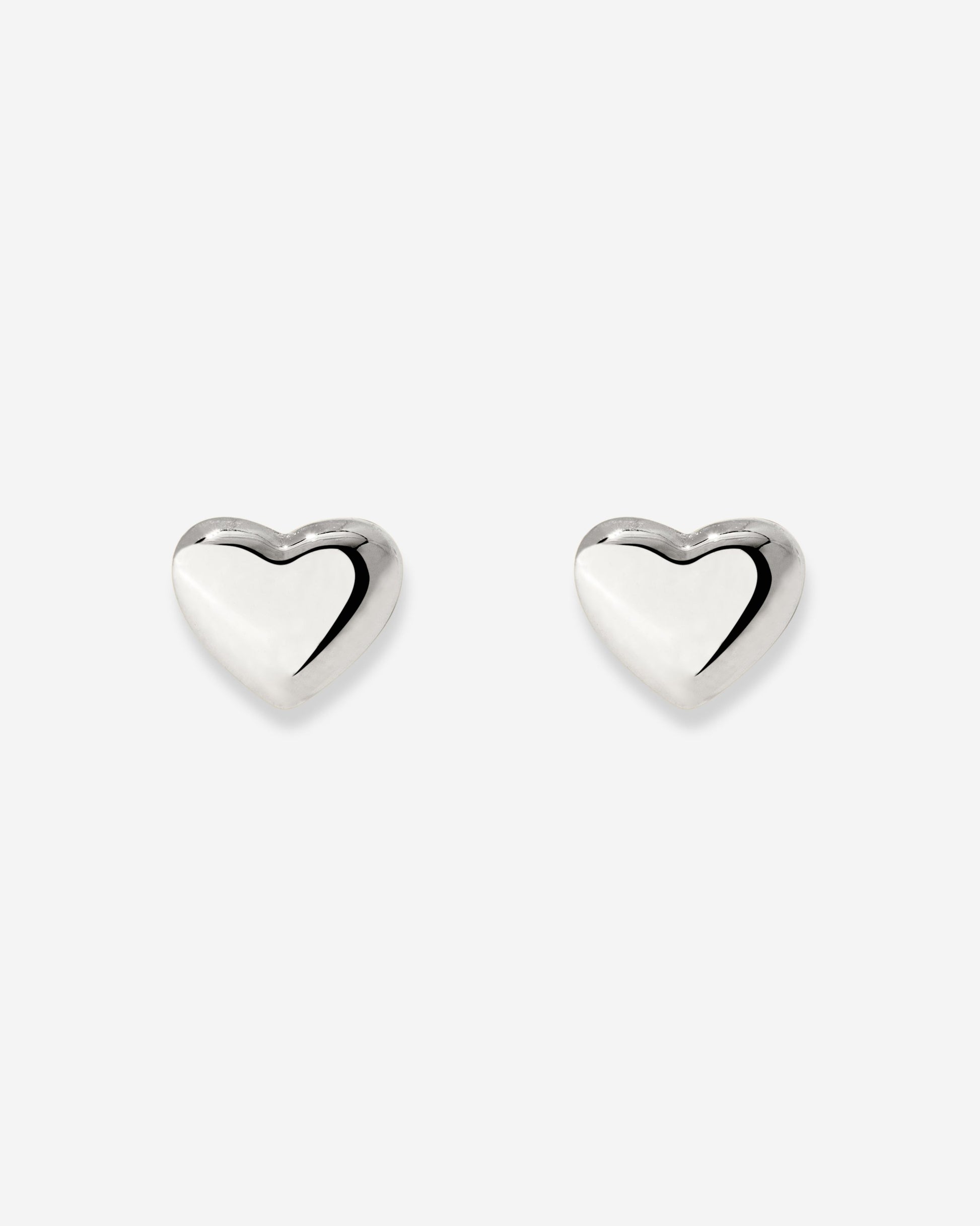 Lovely Heart Studs Silber