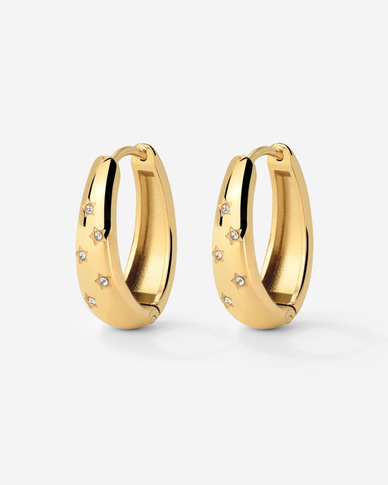 Starstruck Hoops Gold