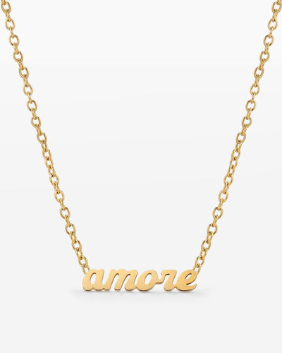 Amore Mio Necklace Gold