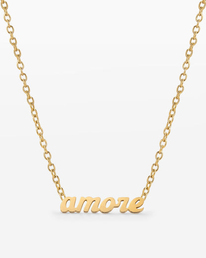 Amore Mio Necklace Gold