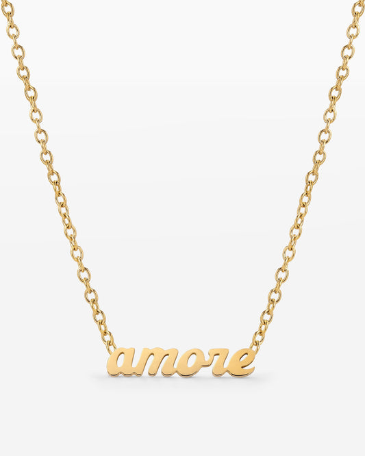 Amore Mio Necklace Gold