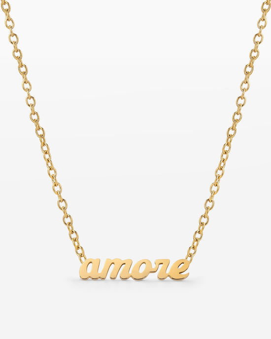 Amore Mio Necklace Gold