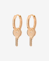 Low-key Hoop Set Small Roségold