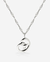Bedazzle my Pretzel Necklace Silber