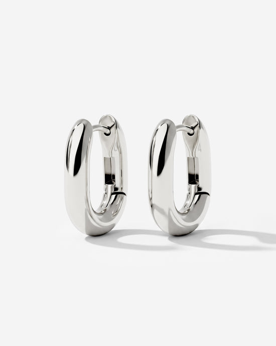 Chunky Oval Hoops Baby