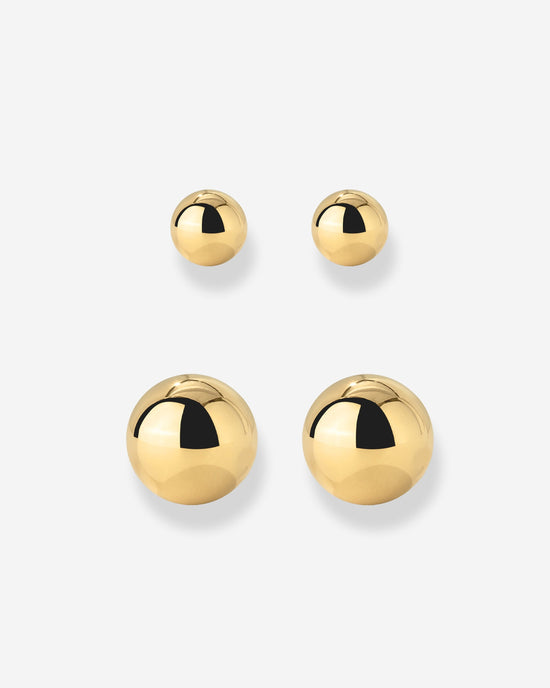Bubbly Stud Bundle Gold