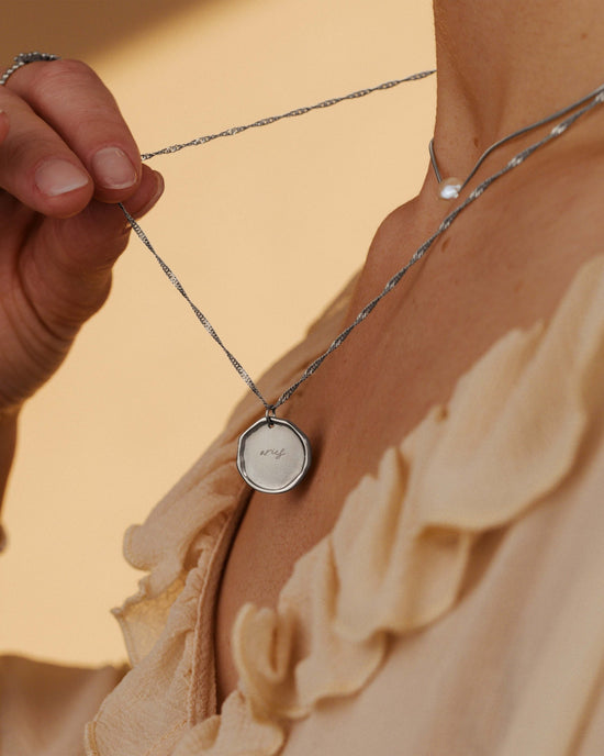 Zodiac Necklace – Aries / Widder Silber