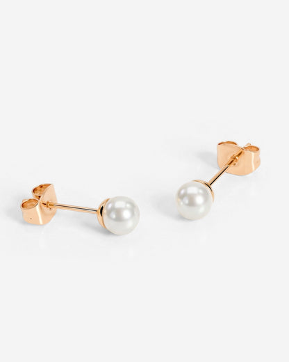 Pretty Pearl Studs Roségold