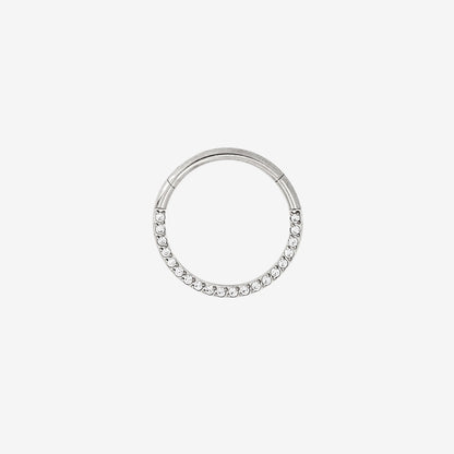 Radiant Click Piercing Silber