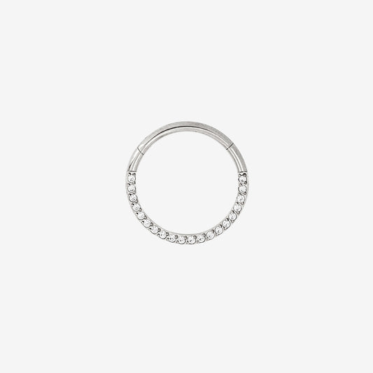 Radiant Click Piercing Silber