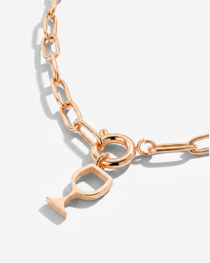 Vino Amore Oval Links Necklace Set