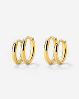 Clean Hoop Bundle Small Gold
