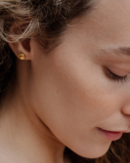 Ocean's Echo Studs Roségold