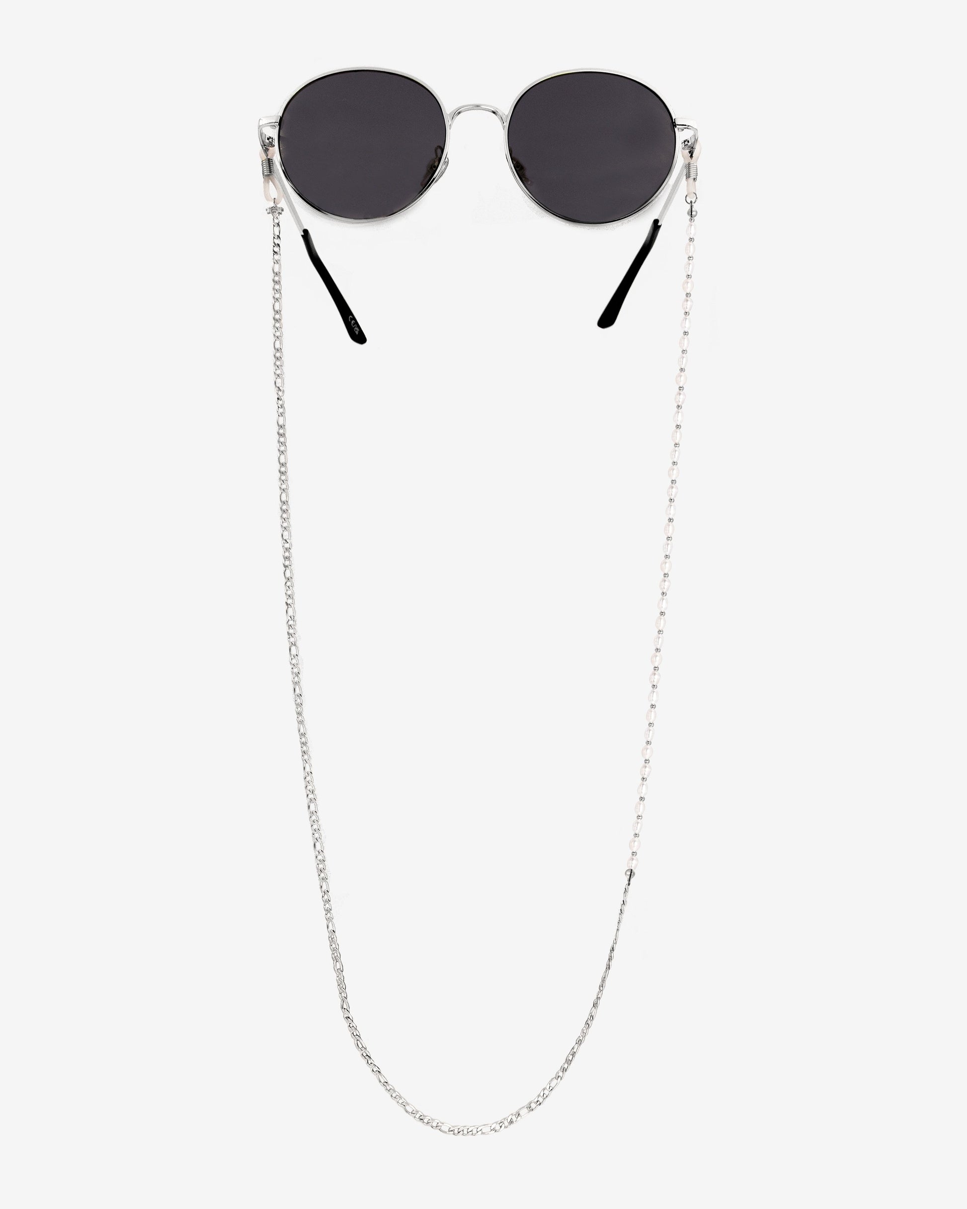Pearly Sunglasses Chain Silber