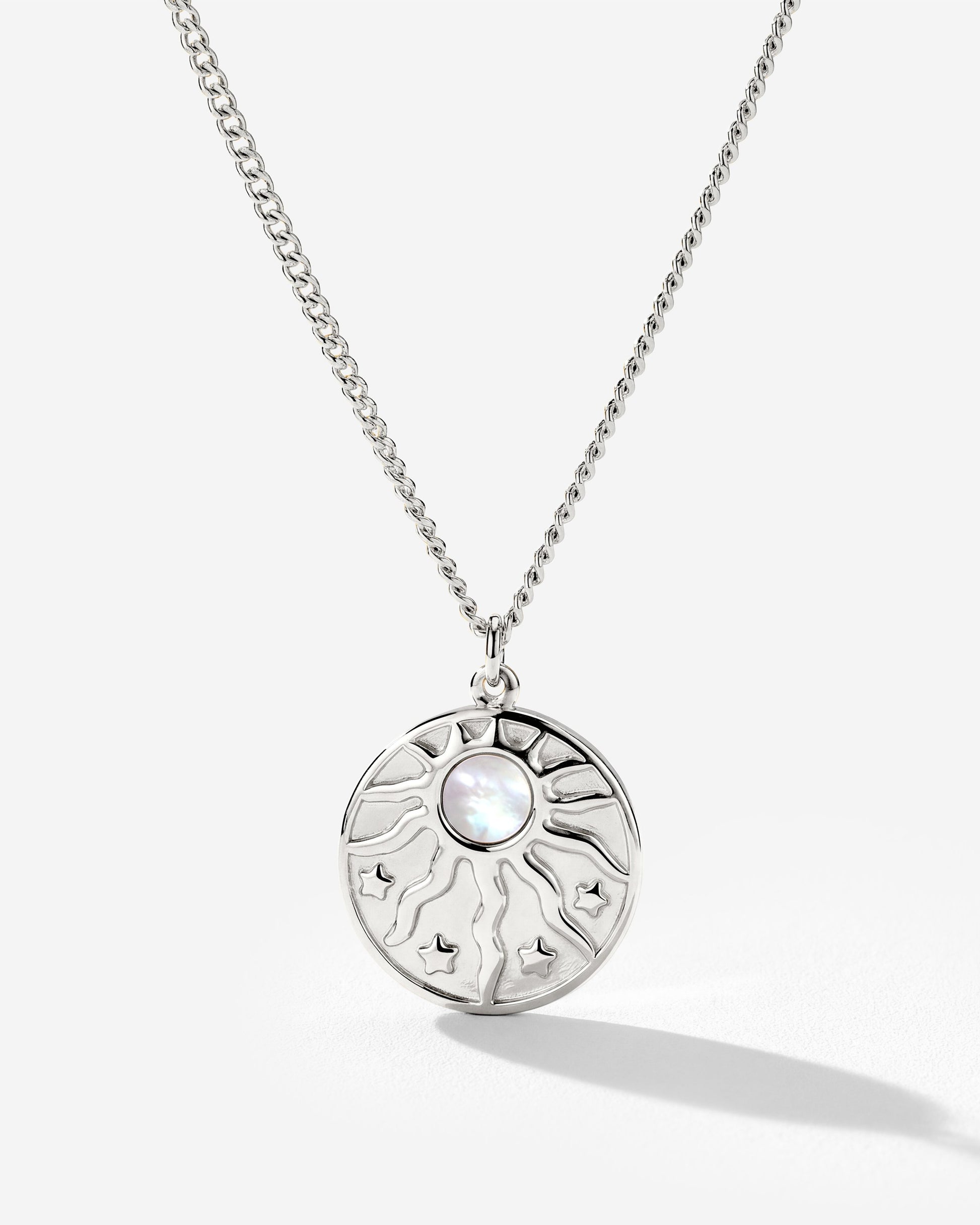 Sun Chaser Necklace Silber