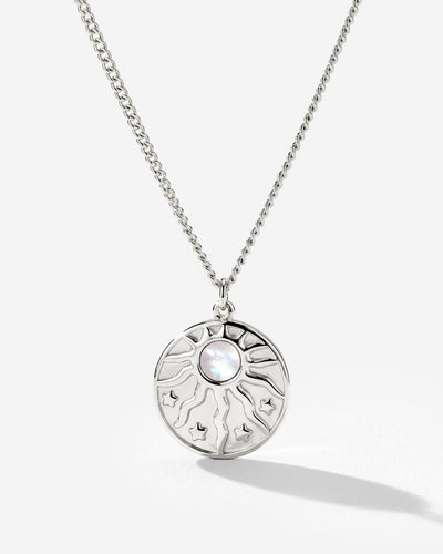 Sun Chaser Necklace Silber
