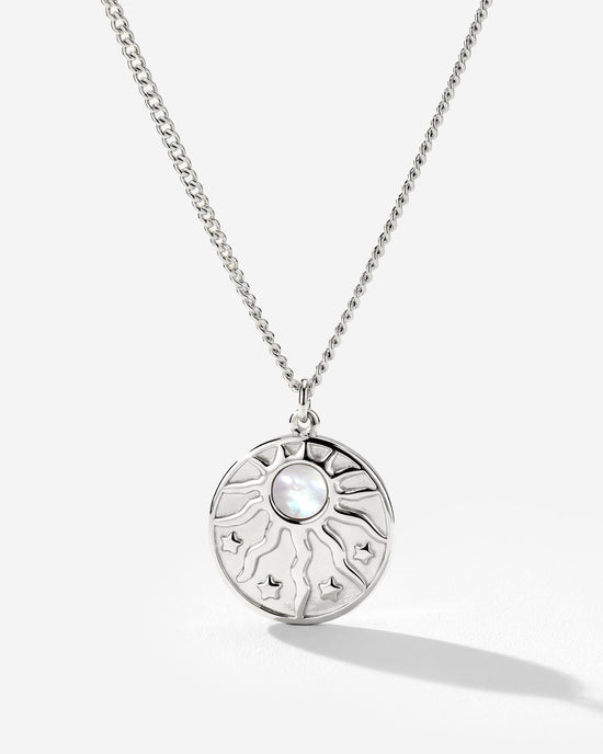 Sun Chaser Necklace Silber