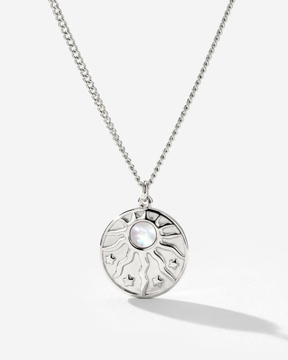 Sun Chaser Necklace Silber