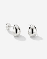 Drop it Studs Silber