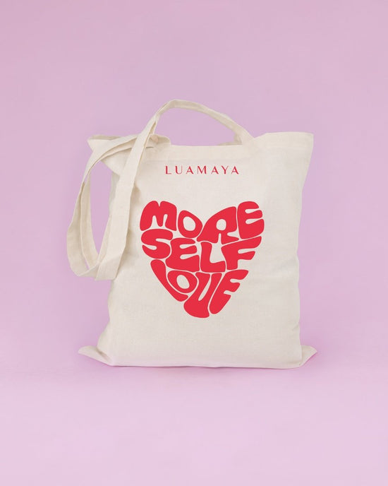 Jutetasche More Self-Love