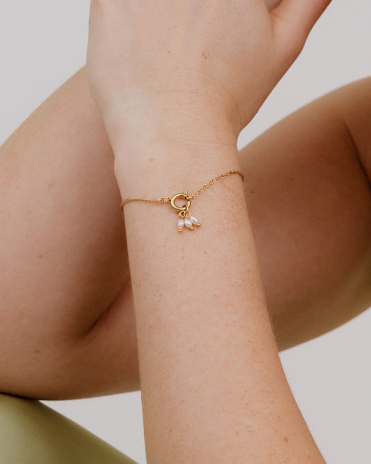 Singapore Chain Charm Bracelet Set