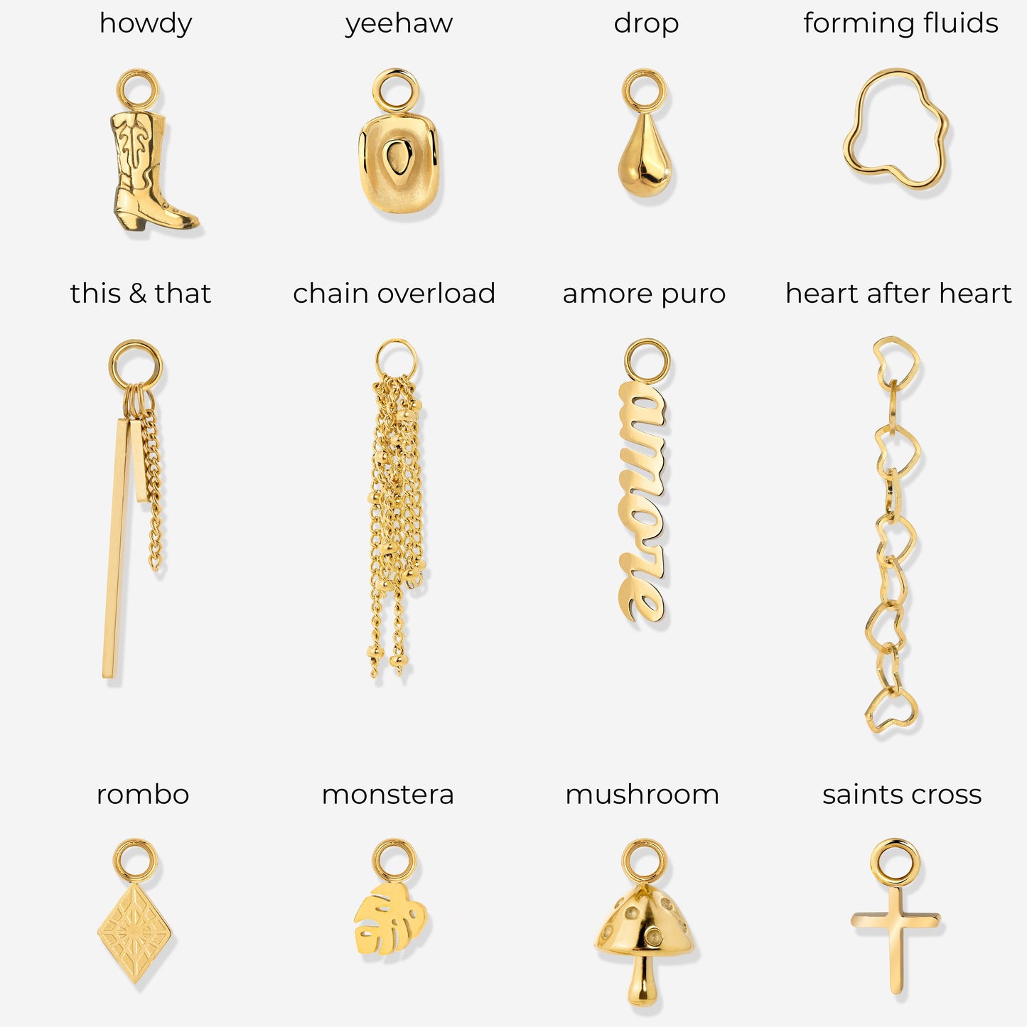 Twisted Hoop Set Large