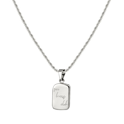 Sun Lover Pendant Necklace Silber